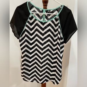Chevron blouse